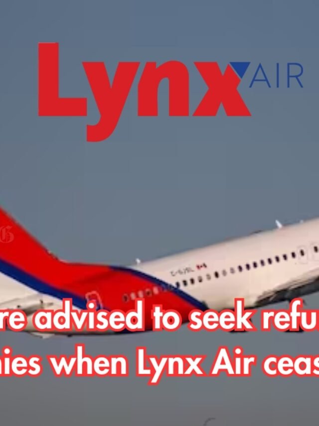 Passengers are advised to seek refunds from card companies when Lynx Air ceases operations.